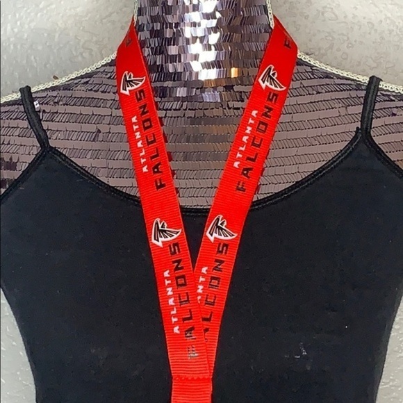 Atlanta Falcons Lanyard Keychain - Picture 2 of 2